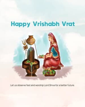 Vrishabh Vrat illustration