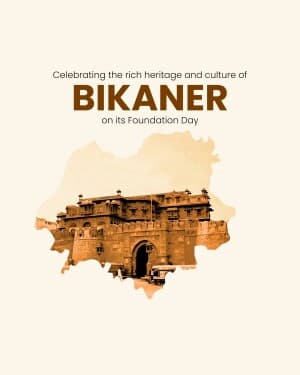 Bikaner Sthapana Diwas graphic