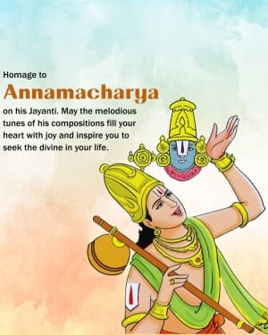 Annamacharya Jayanti video