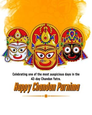 Chandan Purnima illustration