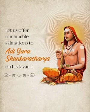 Shankaracharya Jayanti post