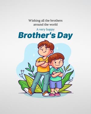 Happy Brother's Day banner