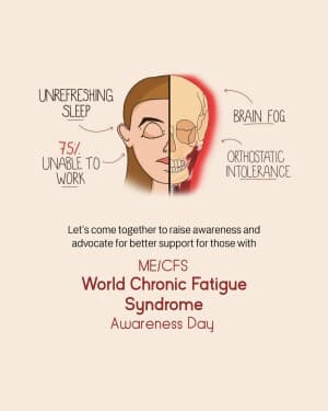 World Chronic Fatigue Syndrome Awareness Day banner