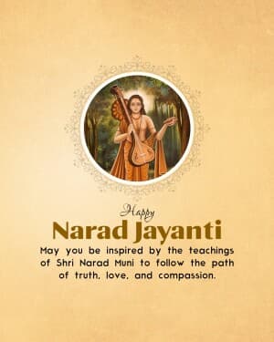 Narad Jayanti banner