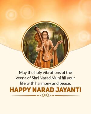 Narad Jayanti flyer