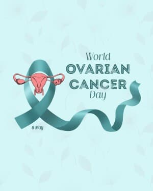 World Ovarian Cancer Day illustration