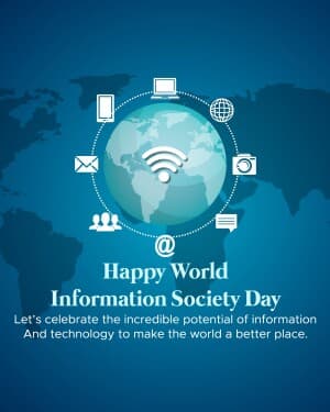 World Information Society Day poster