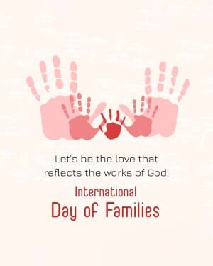 International Day of Families post