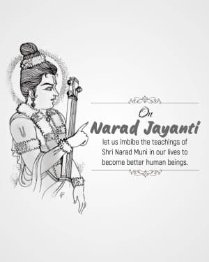 Narad Jayanti event poster