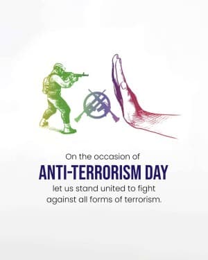 Anti-Terrorism Day banner