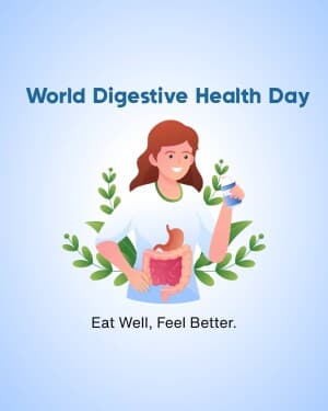 World Digestive Health Day illustration