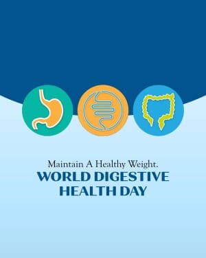 World Digestive Health Day graphic