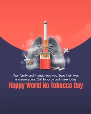 World No Tobacco Day image