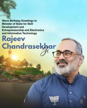 Rajeev Chandrasekhar Birthday video