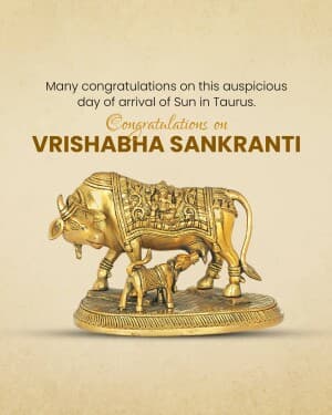 Vrishabha Sankranti poster