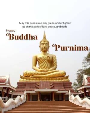 Buddha Purnima event poster