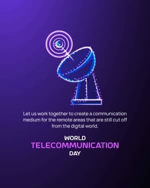 World Telecommunication Day post