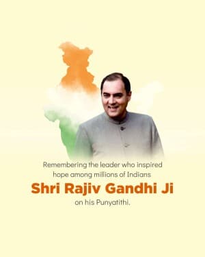 Rajiv Gandhi Punyatithi post