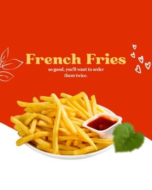 French Fries marketing post