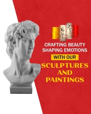 Sculpture & Painting template