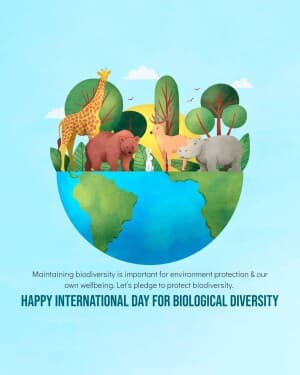 International Day for Biological Diversity post