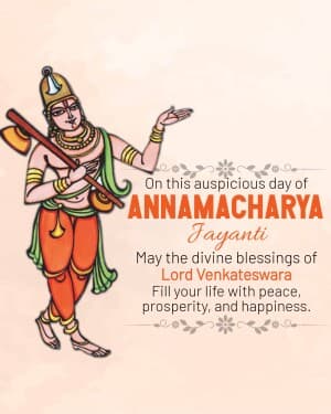 Annamacharya Jayanti poster