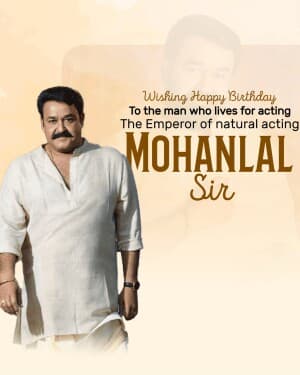 Mohanlal Birthday post