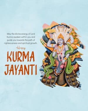 Kurma Jayanti post