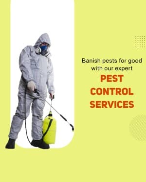 Pest Control business flyer