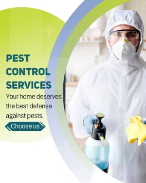 Pest Control marketing poster