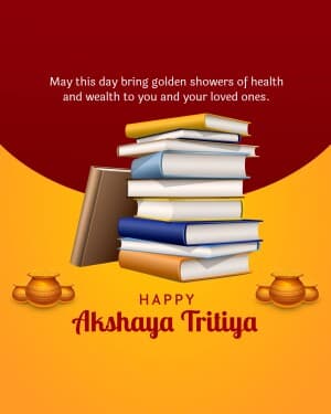 Akshaya Tritiya Business Special marketing poster