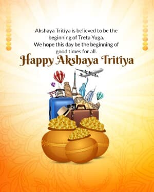 Akshaya Tritiya Business Special Facebook Poster