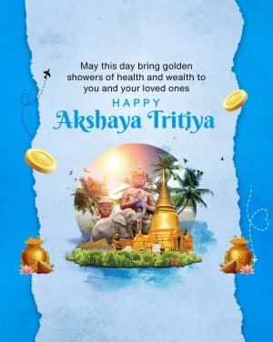 Akshaya Tritiya Business Special whatsapp status poster