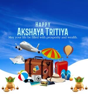 Akshaya Tritiya Business Special marketing flyer