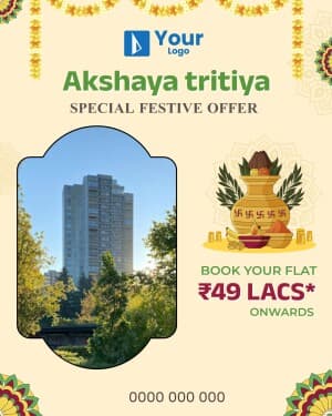 Akshaya Tritiya Offers flyer