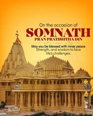 Somnath Pran Pratishtha Din image