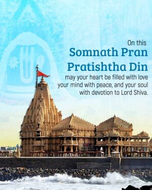 Somnath Pran Pratishtha Din poster