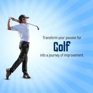 Golf Academies business flyer