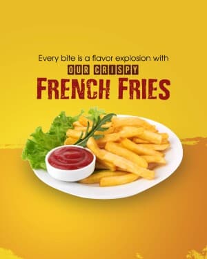 French Fries flyer