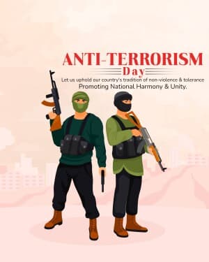 Anti-Terrorism Day post