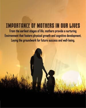 Importance of Mothers in Our Lives graphic