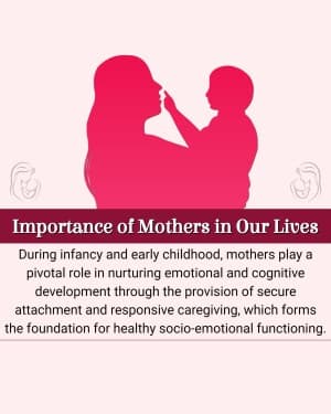 Importance of Mothers in Our Lives event advertisement