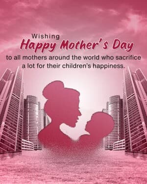 Mother's Day advertisement banner