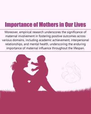 Importance of Mothers in Our Lives post