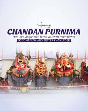 Chandan Purnima event poster