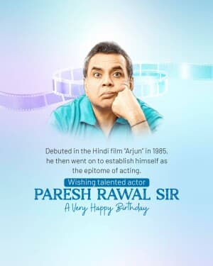 Paresh Rawal Birthday post