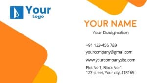 Business Card whatsapp status template