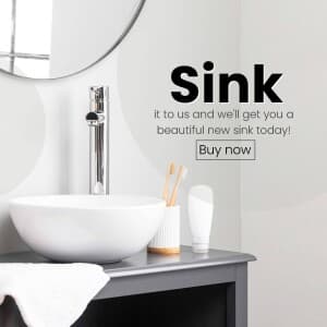 Sink business banner