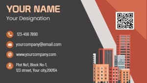 Business Card facebook template