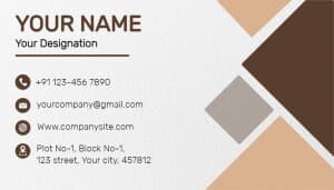 Business Card banner